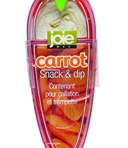 Joie Carrot, BPA Free, LFGB Approved, Sectioned Food Container for Snacks, One Size, Orange - Image 2