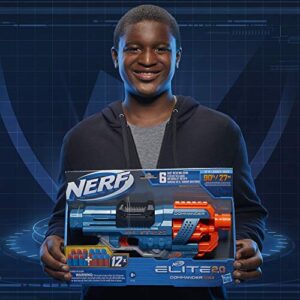 Nerf Elite 2.0 Commander RD-6 Dart Blaster, 12 Darts, 6-Dart Rotating Drum, Blasters, Kids Outdoor Toys for 8 Year Old Boys & Girls and Up - Image 7